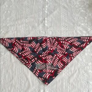 Made in USA AMERICANA BANDANA 14.5”X29.5”